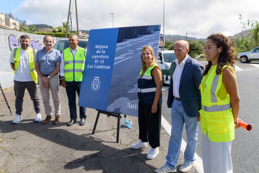 Tenerife invierte 7 millones para la mejora de las carreteras de La Laguna