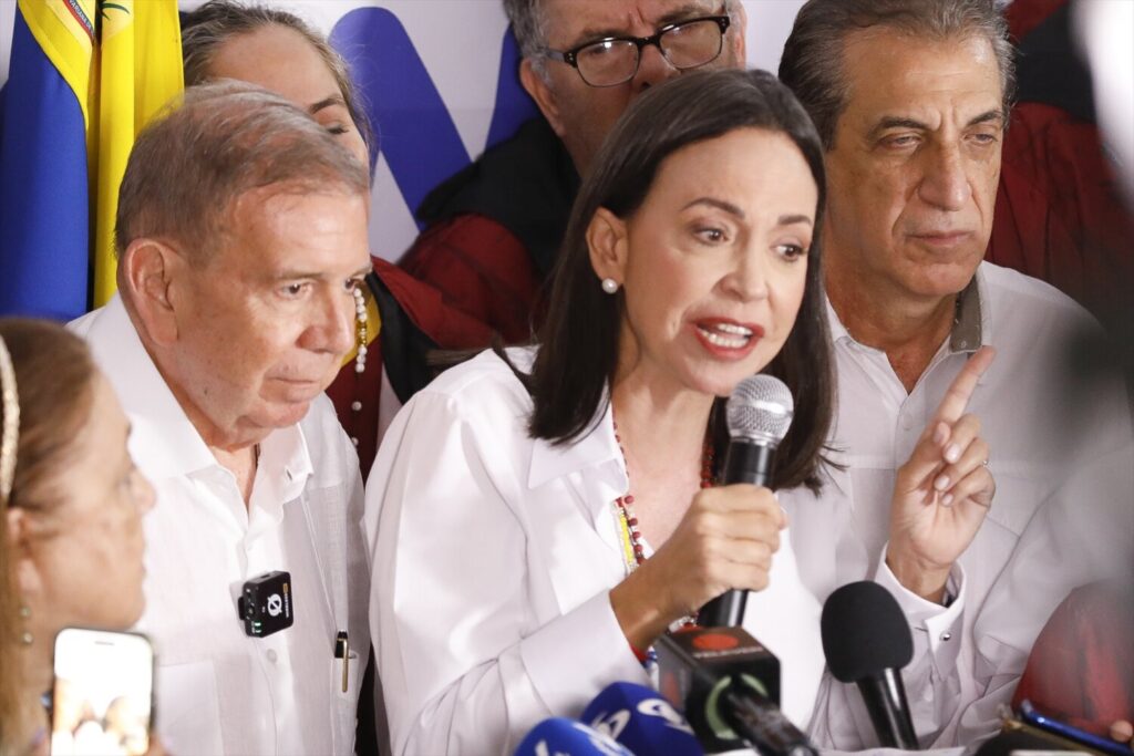 María Corina Machado, líder de la oposición en Venezuela. EuropaPRESS