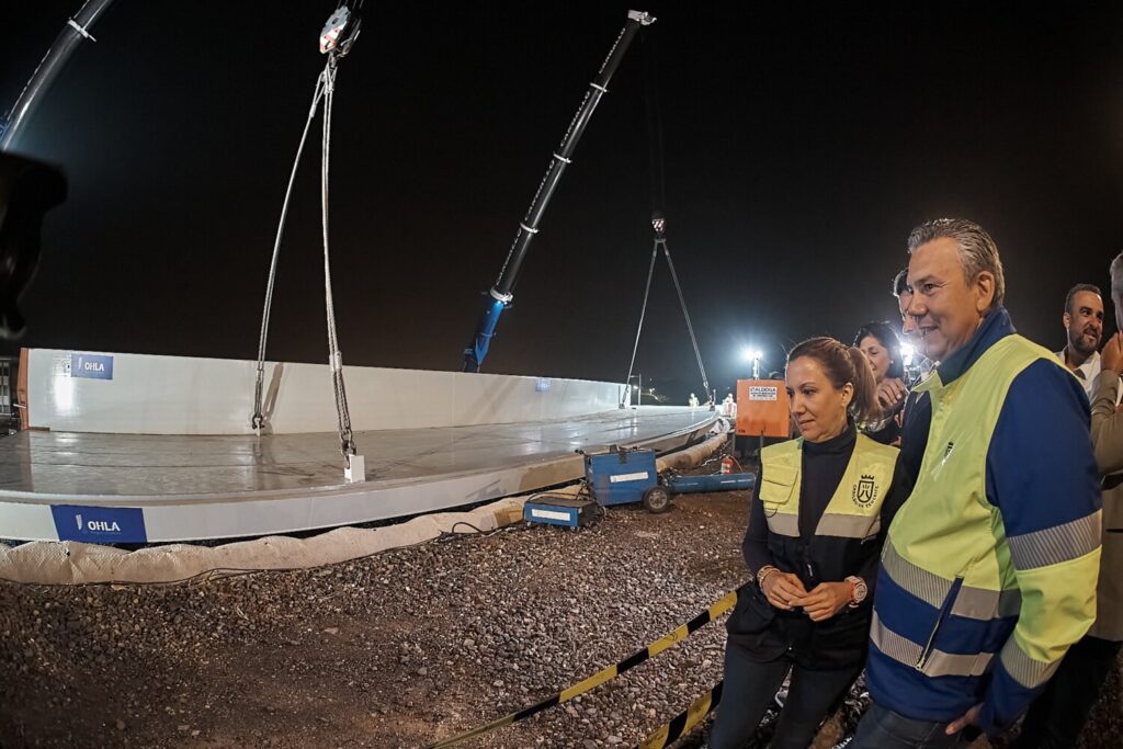 Desvíos de tráfico para el ensamblaje del acceso del Gran Anillo peatonal del Padre Anchieta