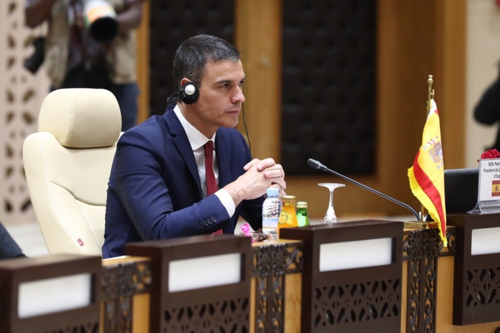 Pedro Sánchez inicia una gira por tres países africanos. Imagen: El presidente del Gobierno, Pedro Sánchez. Europa Press