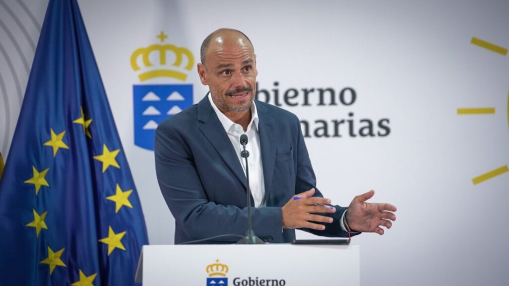 Alfonso Cabello, portavoz del Gobierno de Canarias. Imagen Presidencia del Gobierno de Canarias