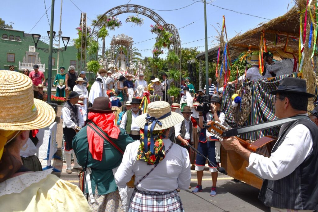 Imagen de la Romería de La Esperanza 2024. Foto cedida Ayuntamiento de El Rosario