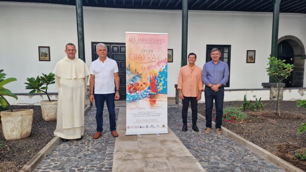 Candelaria se prepara para el estreno mundial de la ópera Chaxiraxi en honor a la Patrona de Canarias