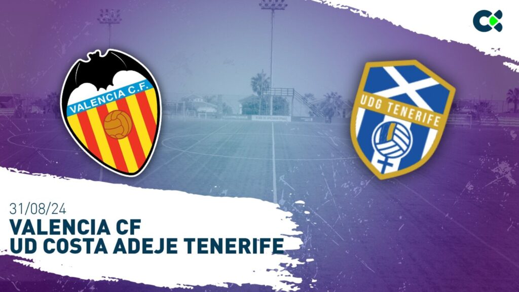 El Costa Adeje Tenerife Egatesa se enfrenta al Valencia CF en su último test de pretemporada