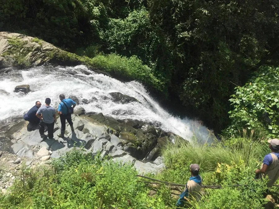 Labores de búsqueda de los turistas españoles desaparecidos en Nepal. EFE/ Bharat Man Gurung/Portavoz De La Municipalidad Rural De Annapurna