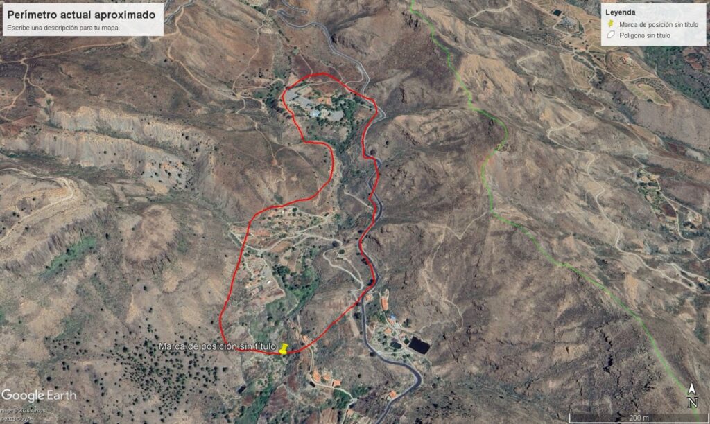 Estabilizado el incendio declarado en Fataga, Gran Canaria