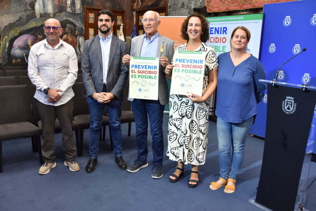 Campaña de prevención de conductas suicidas. Imagen Cabildo de Tenerife