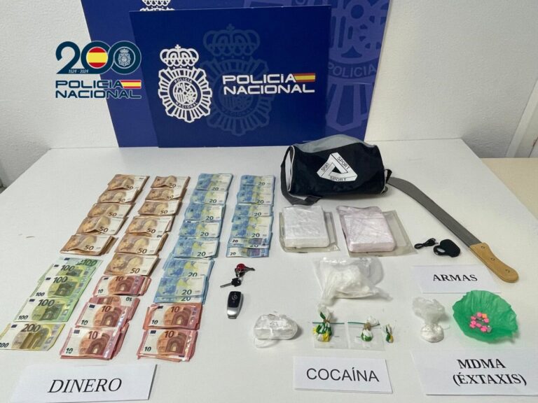 Desmantelado un punto de venta de cocaína en la zona centro de Santa Cruz de Tenerife
