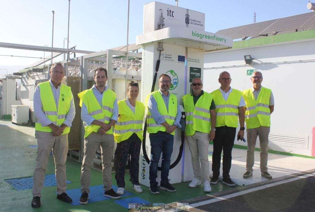 El comité de Fedarene visita el proyecto Biogreenfinery