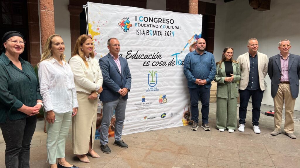 Presentación del I Congreso Educativo y Cultural Isla Bonita. Imagen de archivo / Gobierno de Canarias