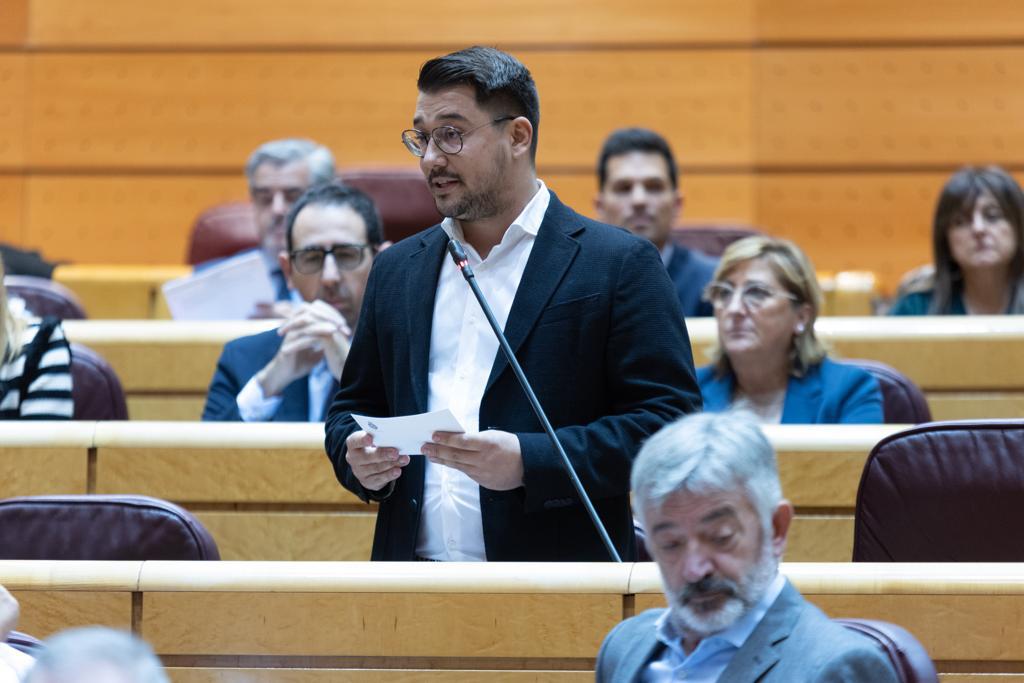 El senador de ASG, Fabián Chinea. Imagen cedida por ASG