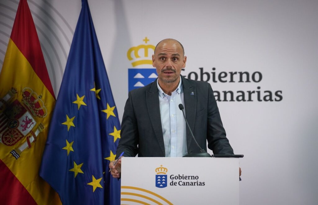 Alfonso Cabello, portavoz del Gobierno de Canarias. Imagen Presidencia del Gobierno