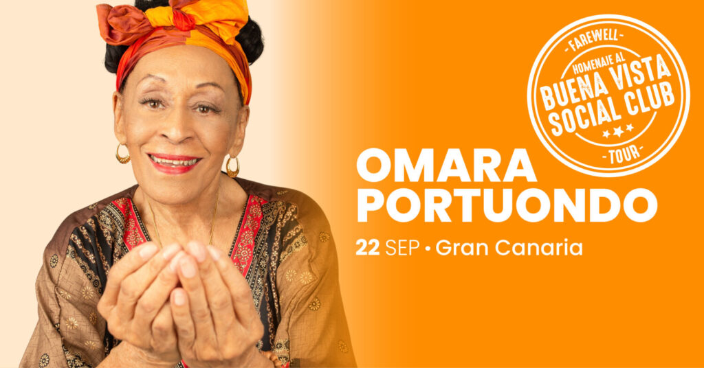 La legendaria Omara Portuondo este domingo en el Alfredo Kraus