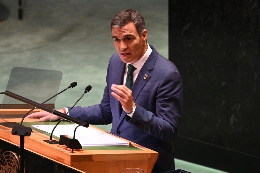 España no estará en la toma de posesión de Claudia Sheinbaum. Imagen: Pedro Sánchez, presidente del Gobierno. Moncloa