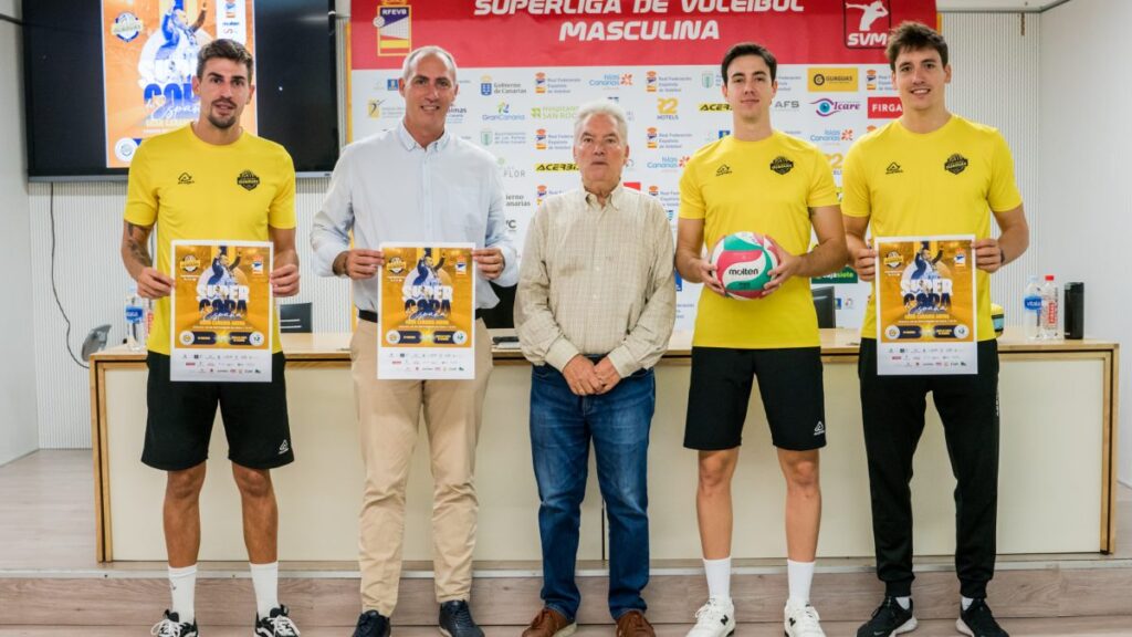 El Club Voleibol Guaguas hará su debut en el Gran Canaria Arena, enfrentándose al Unicaja Costa de Almería en la Supercopa de España