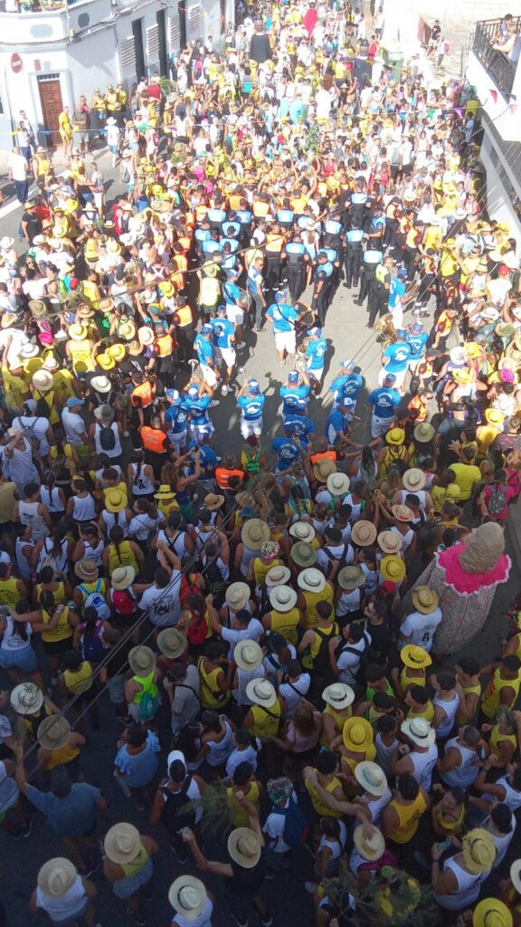 Miles de personas se han dado cita en la Bajada de la Rama de La Aldea / Ayuntamiento de La Aldea