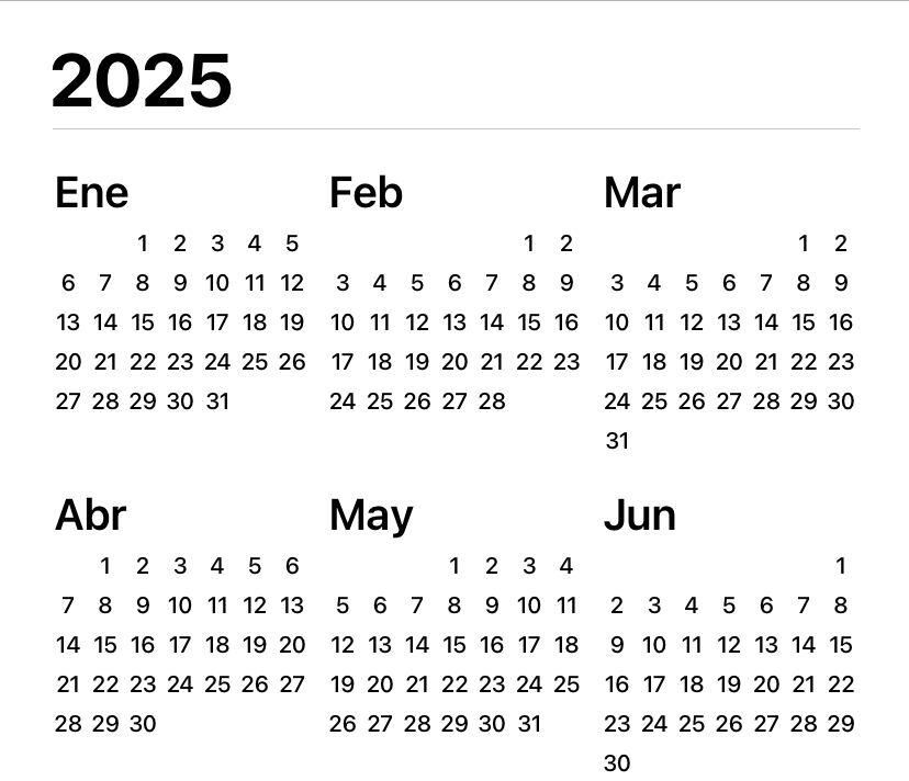 Todos los festivos de Canarias para 2025