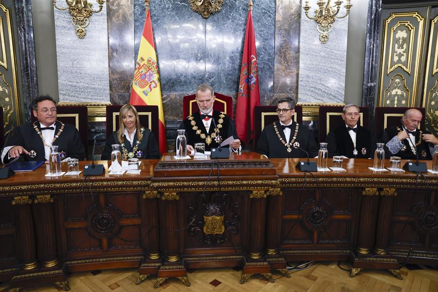 Apertura del curso judicial. Imagen EFE