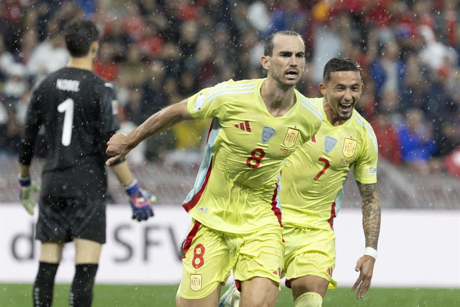 1-4. España gana a Suiza por goleada