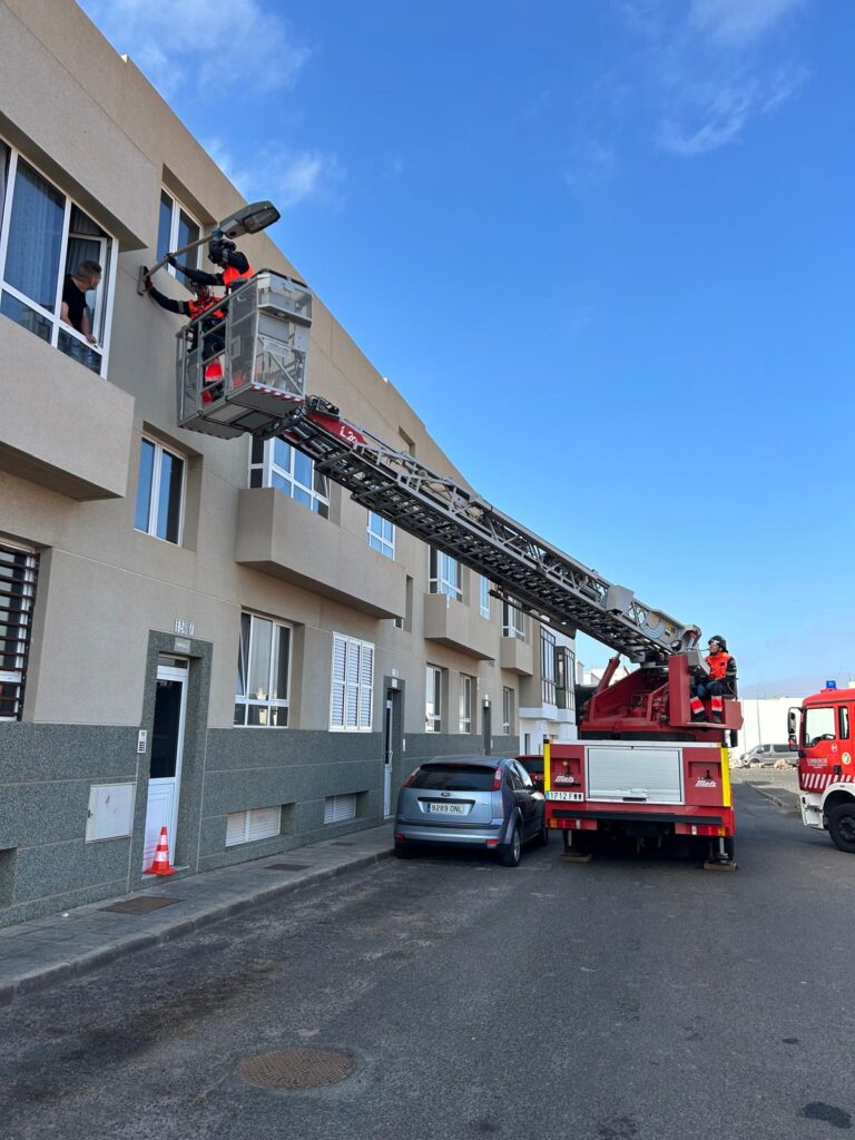 El viento provoca varias incidencias en Canarias