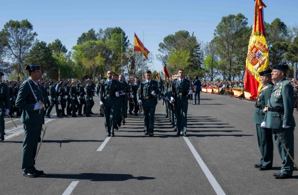 Incorporación de nuevos guardias civiles. Imagen cedida por la Guardia Civil