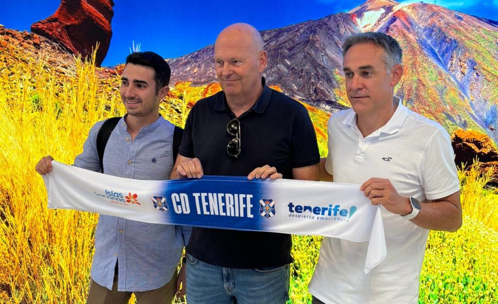 Llegada de Pepe Mel y su cuerpo técnico a Tenerife