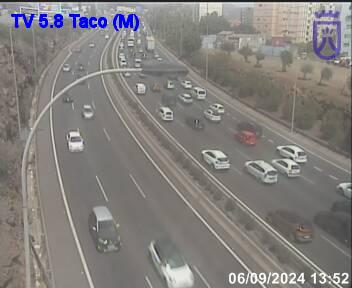 Un accidente de tráfico ocurrido el mediodía de este viernes en la autopista TF-5 de Tenerife está causando importantes retenciones