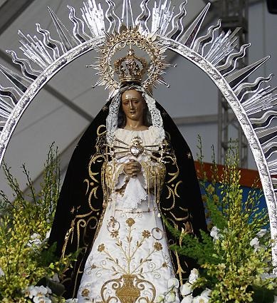 Misa en honor a la Virgen de Los Dolores, en Lanzarote