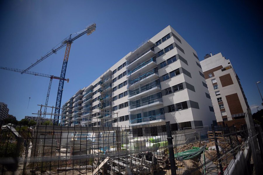 Cuarta comunicad más cara para comprar una vivienda. Imagen: Viviendas en construcción. Europa Press