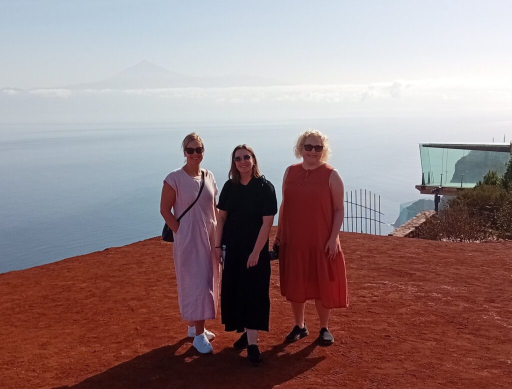 Periodistas finlandeses visitan La Gomera para su promoción