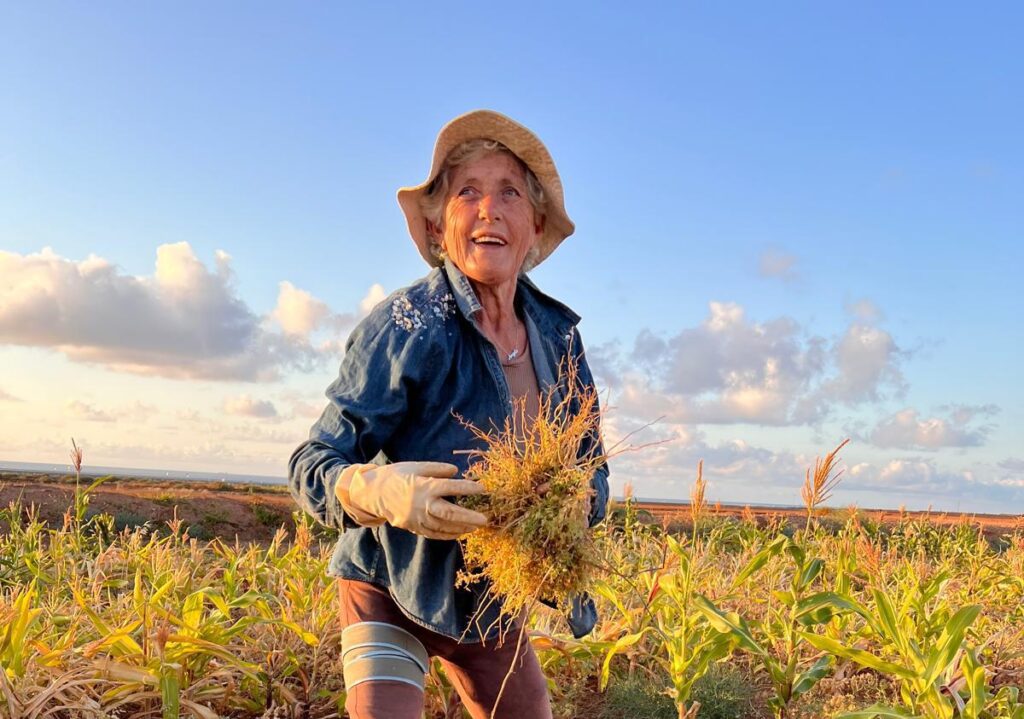 Día de la Mujer Rural. Canarias homenajea a las mujeres rurales. Foto de Ángela Valdivia Alonso, mujer homenajeada en 'Saborea Puerto del Rosario'/ Ayuntamiento Puerto del Rosario