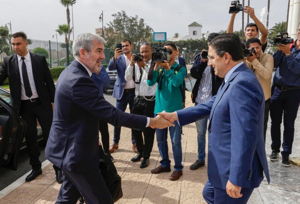 Visita oficial del presidente de Canarias, Fernando Clavijo, a Marruecos. Imagen EFE