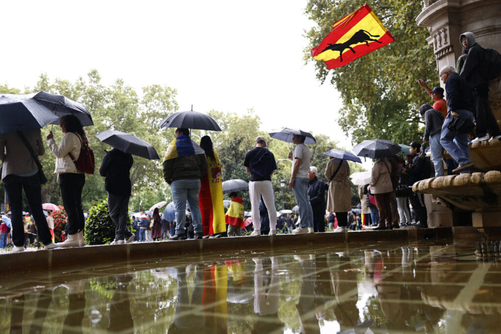 Cancelan el desfile aéreo y la Patrulla Águila por la meteorología