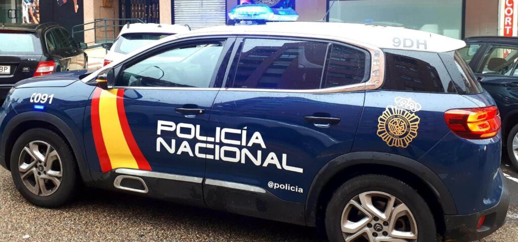 Imagen de archivo de un coche de la policía nacional.