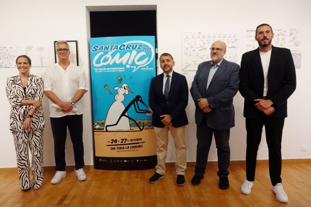 Diez exposiciones del XXI Salón del Cómic y la Ilustración de Tenerife. Imagen Ayuntamiento de Santa Cruz de Tenerife