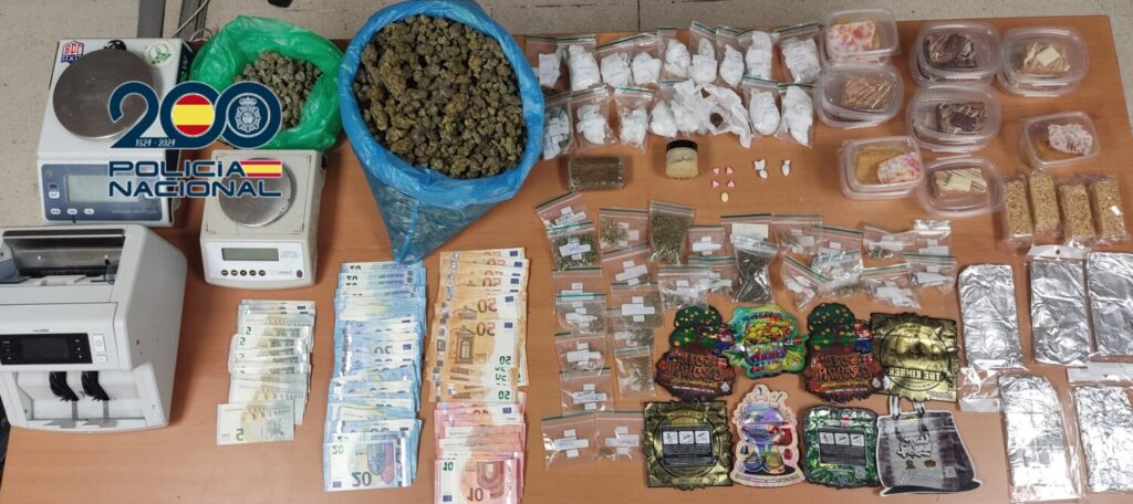 Incautación droga sur tenerife