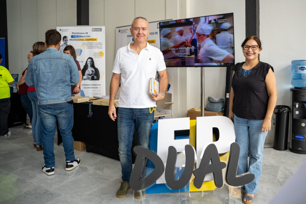 Celebración de la jornada Labora Canarias en el recinto de Infecar en Las Palmas de Gran Canaria