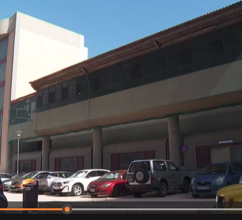 Fachada del Centro Insular de Deportes del Cabildo de Gran Canaria