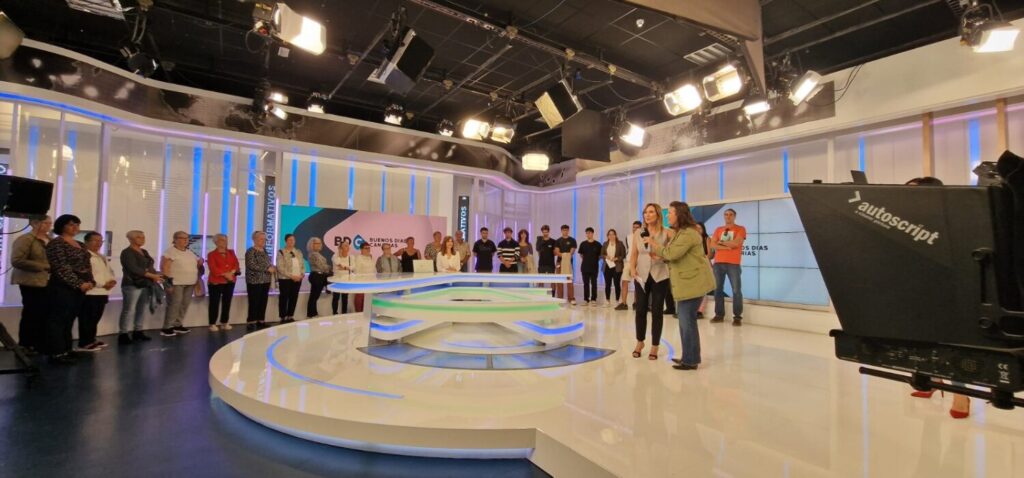 Televisión Canaria abre sus puertas este martes 29 de octubre a un centenar de canarios con motivo de su 25º aniversario 