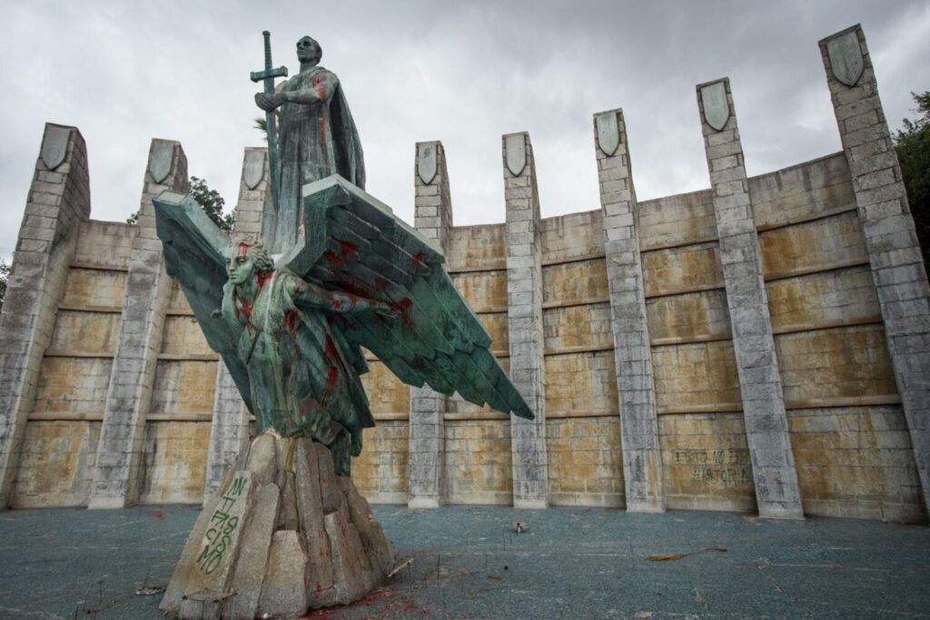 Monumento a Franco en Santa Cruz de Tenerife / Archivo 