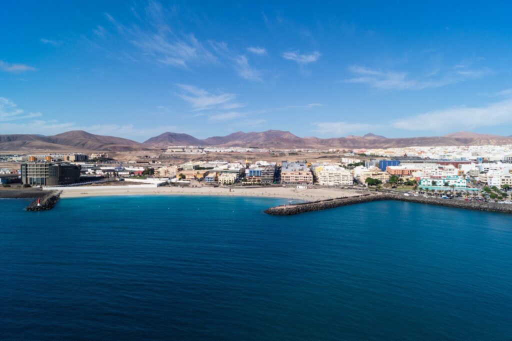 Sale la lista provisional de ayudas al alquiler de Puerto del Rosario. Vista aérea de Puerto del Rosario (Fuerteventura)/ Ayuntamiento de Puerto del Rosario