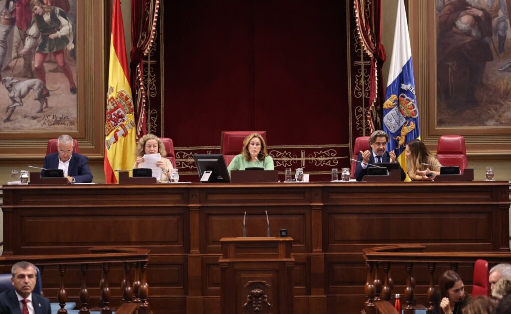 Pleno del Parlamento de Canarias