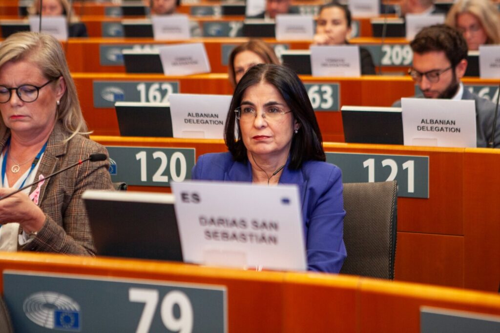 Carolina Darias presente en el Parlamento Europeo / Ayuntamiento de Las Palmas de Gran Canaria 