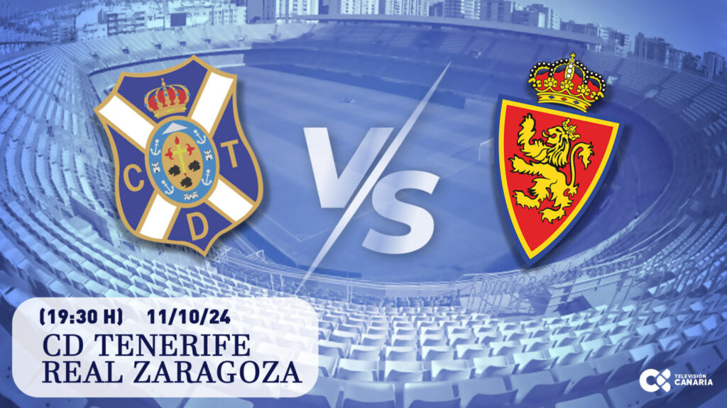 Encuentro del CD Tenerife y el Real Zaragoza 11 octubre 2024 