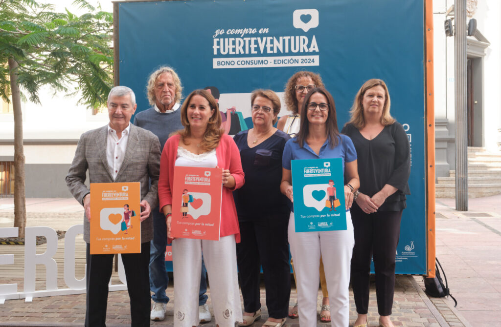 Nueva campaña de bonos comerciales en Fuerteventura. Imagen Cabildo de Fuerteventura