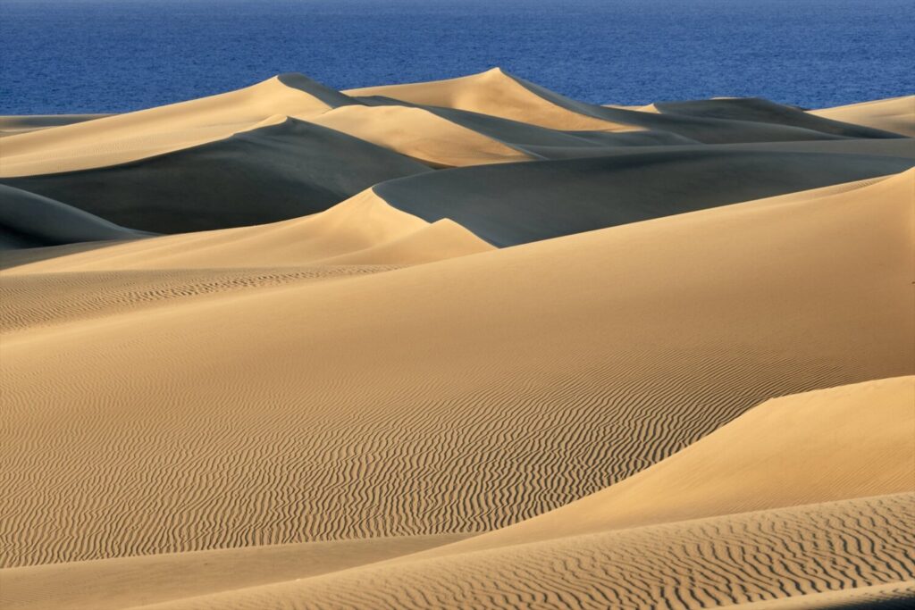 Imagen de archivo de las Dunas de Maspalomas.