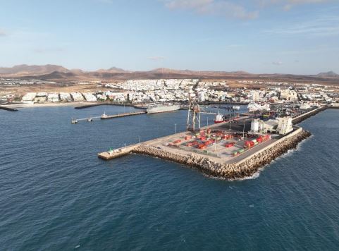 Muelle comercial del Puerto del Rosario, Fuerteventura