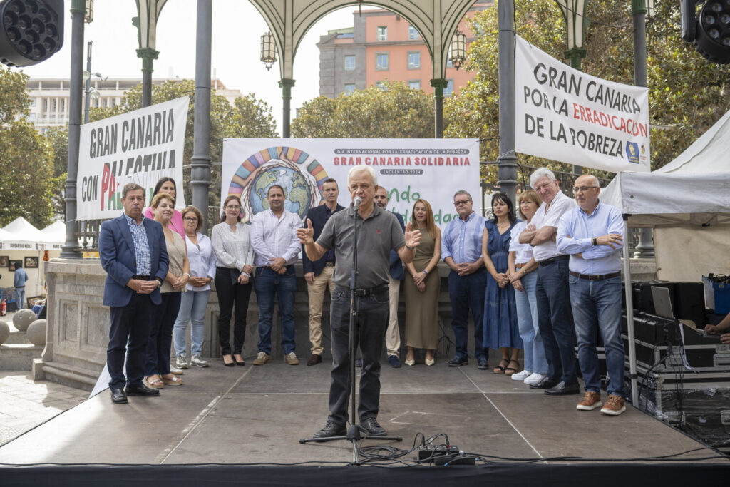 El embajador de Palestina en España, Husni Abdel Wahed en Gran Canaria