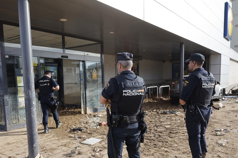 Policía Nacional en Valencia