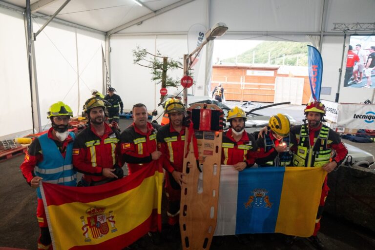 Los bomberos de Lanzarote se alzan como mejor equipo técnico del mundo